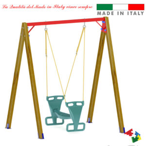 Altalena con un sedile duo deluxe