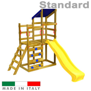 Torre doppia con tetto e climbing standard